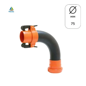 Отвод угловой водопроводный с замковым креплением, в ассортименте Отвод угловой водопроводный с замковым креплением, в ассортименте