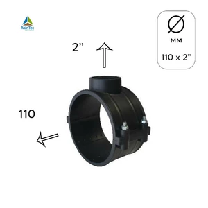 Хомут седловидный, зажимной для водопроводной трубы Хомут седловидный, зажимной для водопроводной трубы