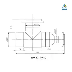 Фітінги ПЕ нестандартних размірів под замовлення Фітінги ПЕ нестандартних размірів под замовлення