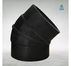 Отвод секционный ПЕ 630-45° PN10 Отвод секционный ПЕ 630-45° PN10