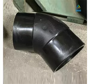 Отвод литой ПЕ стандартный 315-45° PN10 Отвод литой ПЕ стандартный 315-45° PN10
