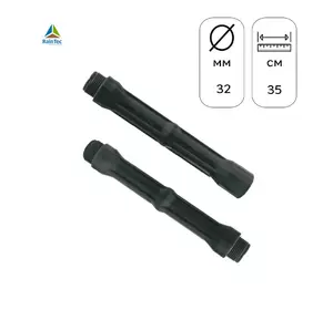 Стойка труба 35 cm под спринклер 1" черная Стойка труба 35 cm под спринклер 1" черная
